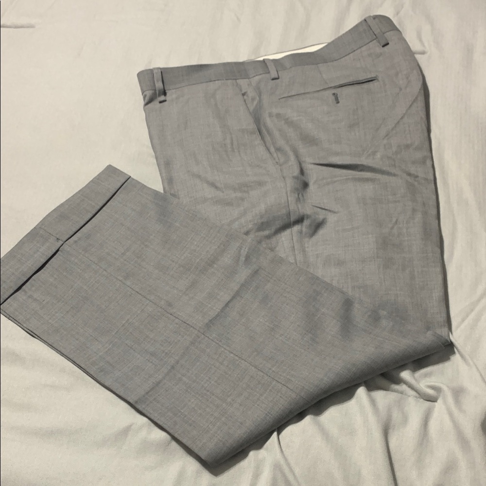 Gray Suit Pants